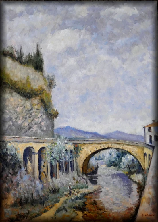 Sous le ciel de Vaison 33 X 46cm